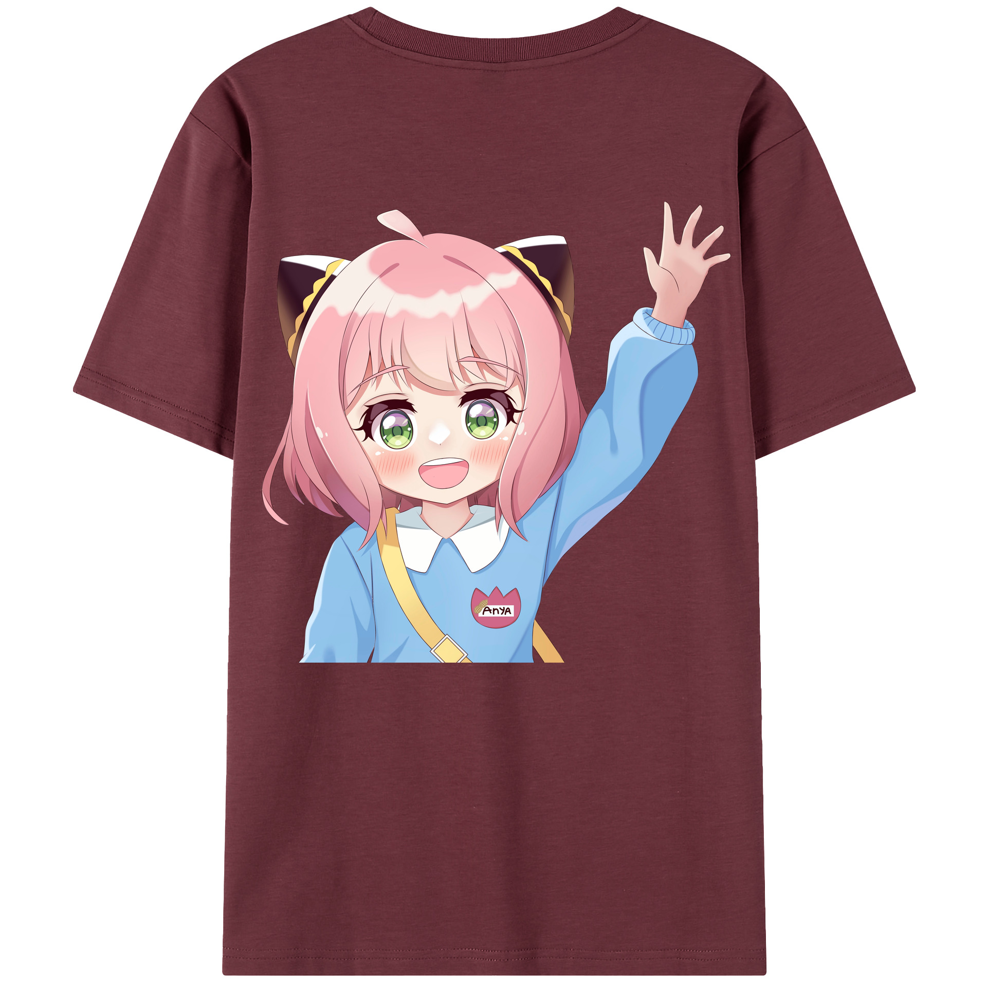 （画像用） SPY×FAMILY间谍家家酒 綿100％半袖Tシャツ（背面プリント）